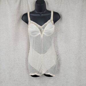 Young Smoothie Vintage Pretty Lite Diet Waist Breifer Bodysuit Shapewear 34C